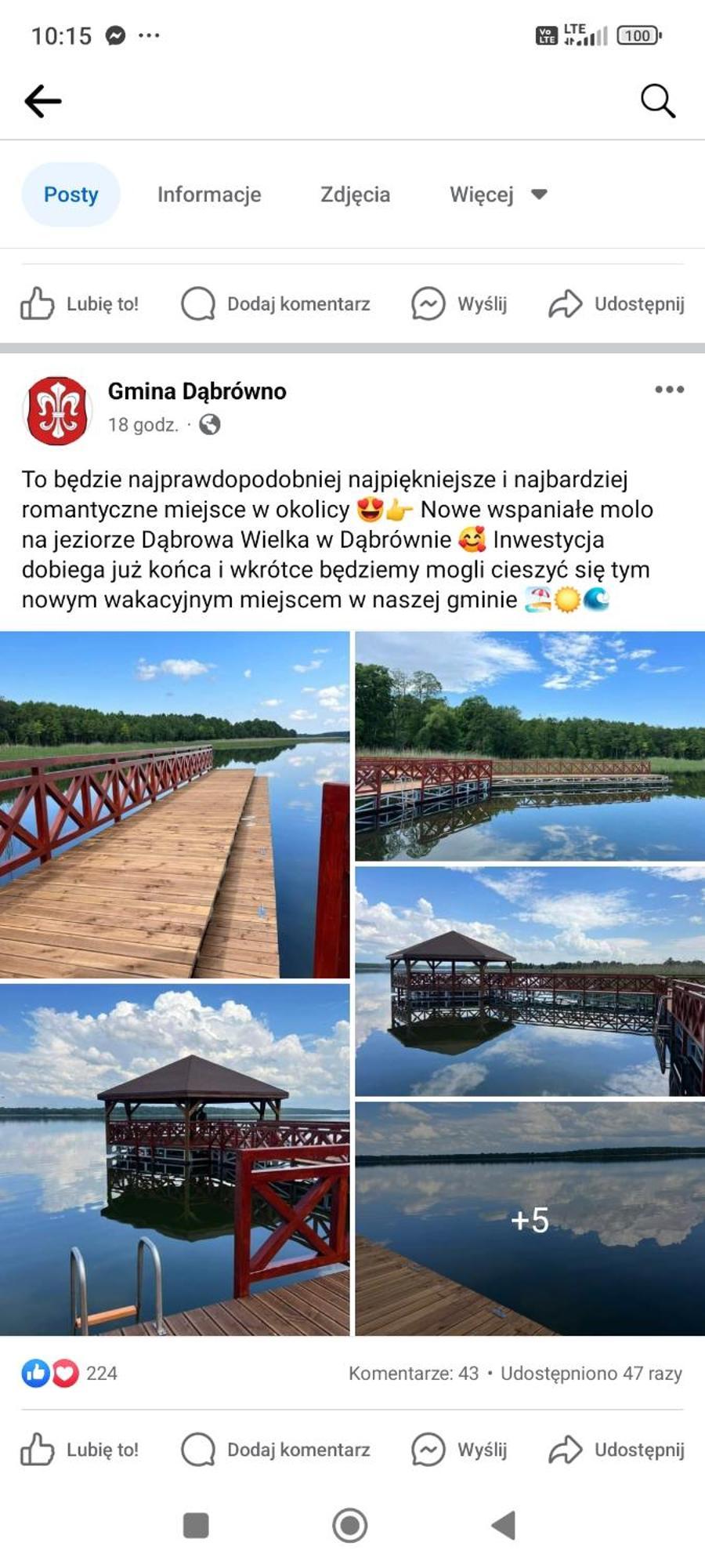 Domki Nad Jeziorem Dąbrówno Buitenkant foto