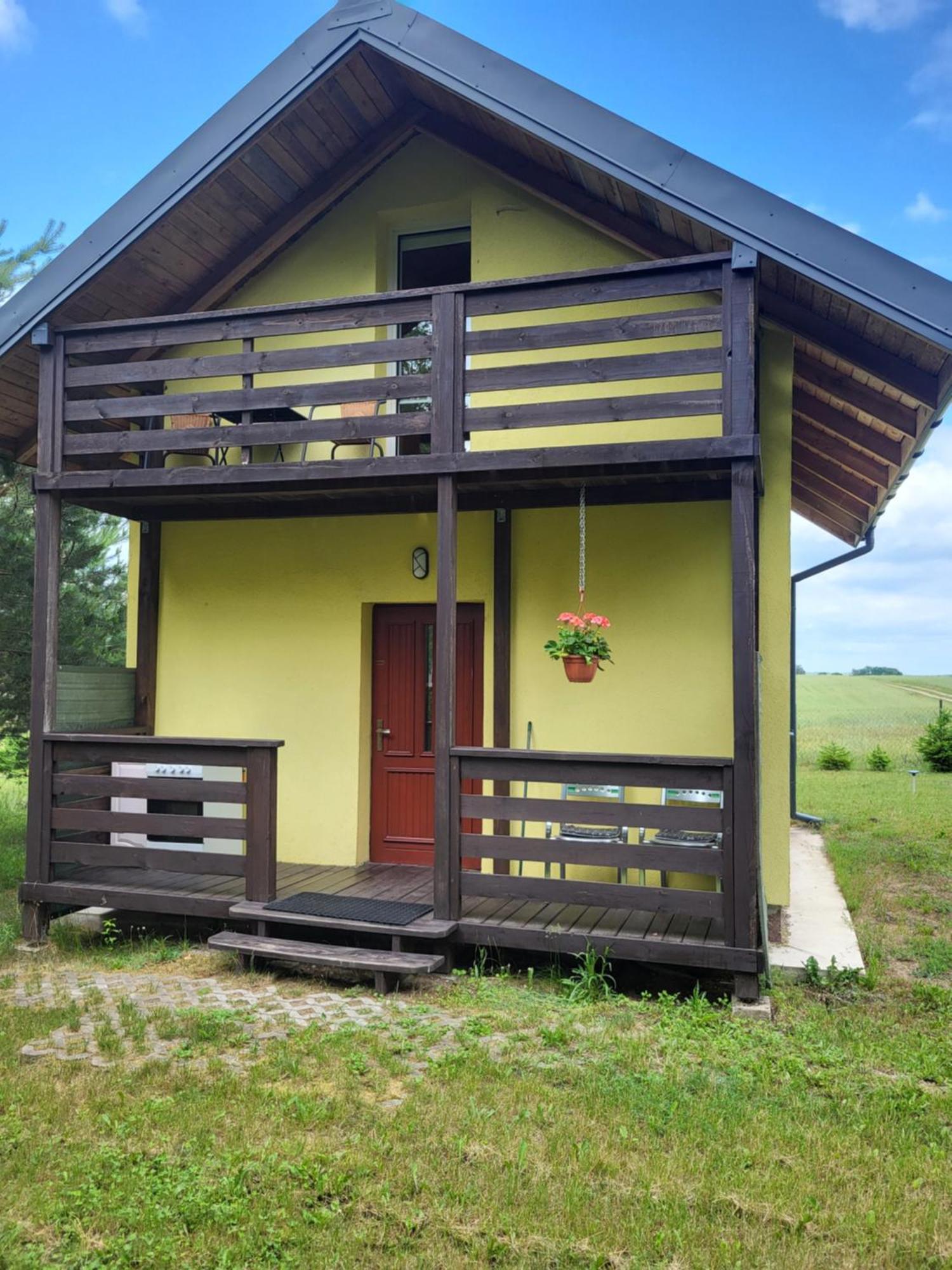 Domki Nad Jeziorem Dąbrówno Buitenkant foto